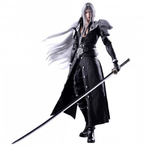Square Enix Final Fantasy VII Remake Play Arts Kai Sephiroth Figure (gray)