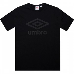 Umbro Fettes Logo Tee (black / black)
