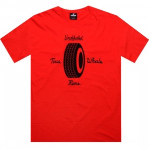 Undefeated Tire Store Tee (red)