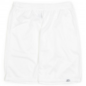 BAIT Men Nylon Basketball Shorts (white)