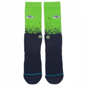 Stance x NFL Men Seattle Seahawk Fade Socks (green)