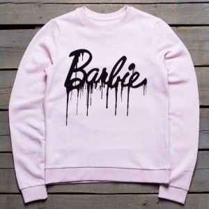 Eleven Paris x Barbie Women Barbie Drip Canubie Sweater (pink)