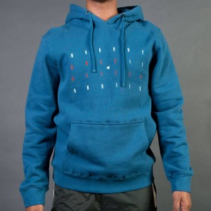 Undefeated Men Does Better Pull Over Hoody (teal)