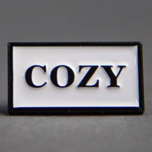 Team Cozy Cozy Box Pin (black)