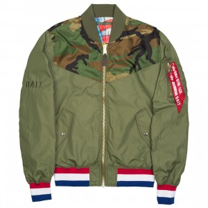 BAIT x Alpha Industries x GI JOE Men L2B Scout Military Reversible Jacket (green / olive)