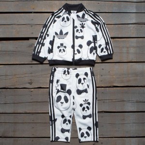 Adidas Originals x Mini Rodini Toddlers Track Suit Pack (white / black)