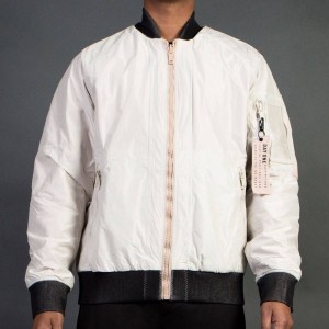 Adidas Consortium Day One Men Reversible Bomber Jacket (brown / clear brown / dust pearl)