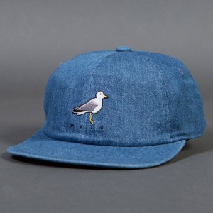 Barney Cools Mate Shallow Bird Cap (blue / denim)