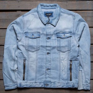 Zanerobe Men Greaser Denim Jacket (blue / denim)