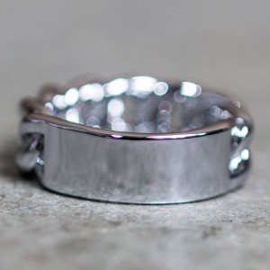 Mister ID Ring (silver / chrome)