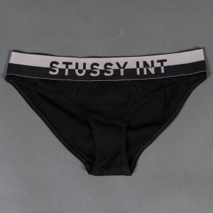 Stussy Women Metallic Band Classic Brief (black)