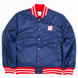 Undefeated Men Undefeated Stadium Jacket (navy)