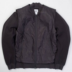 Adidas x Wings + Horns Men Bomber Jacket (black / utility black)