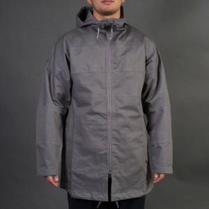 Adidas x Wings + Horns Men Tech Parka Jacket (gray / ash)